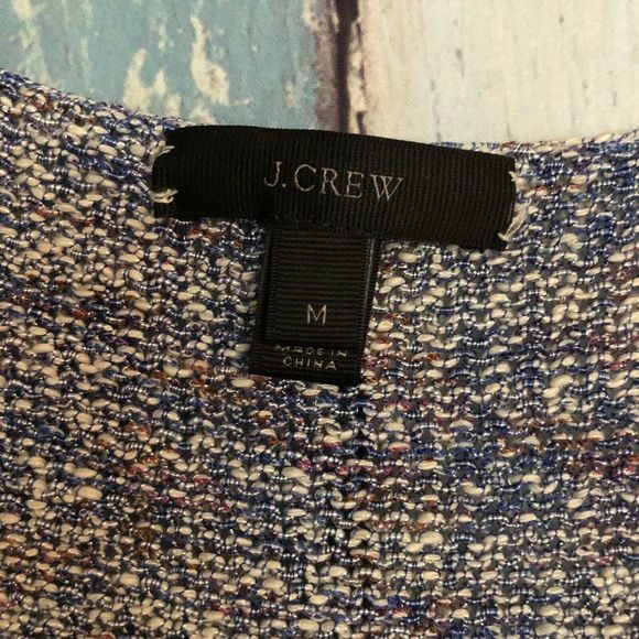 J. Crew Women’s Sweater Flared Sleeve Marled - Picture 7 of 8